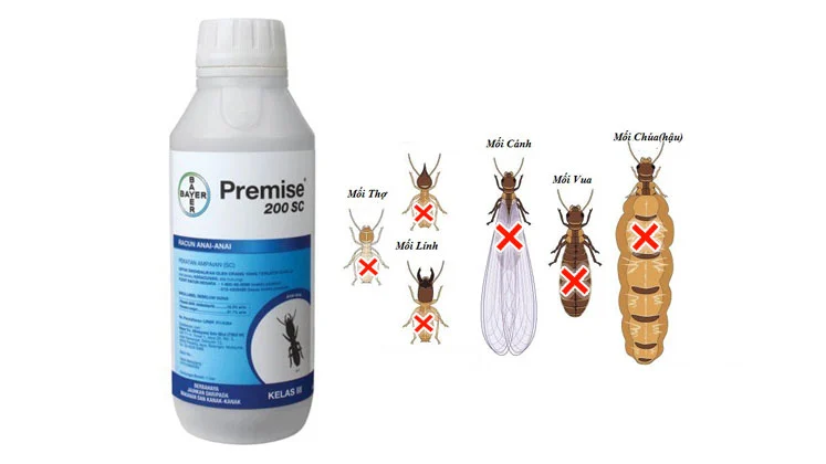 Thuốc diệt mối Agenda 25EC Thuốc diệt mối Premise 200SC của Bayer CHLB Đức